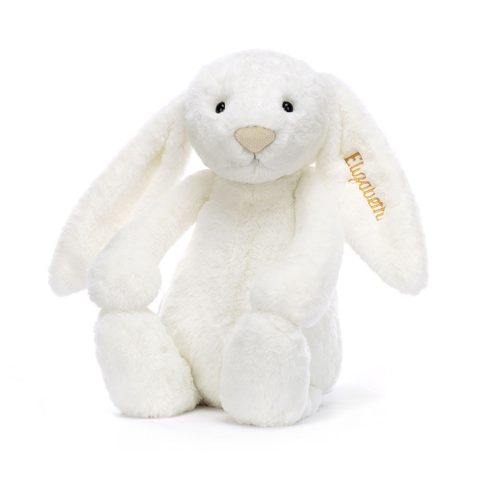 Personalised Bashful Luxe Bunny Luna Huge