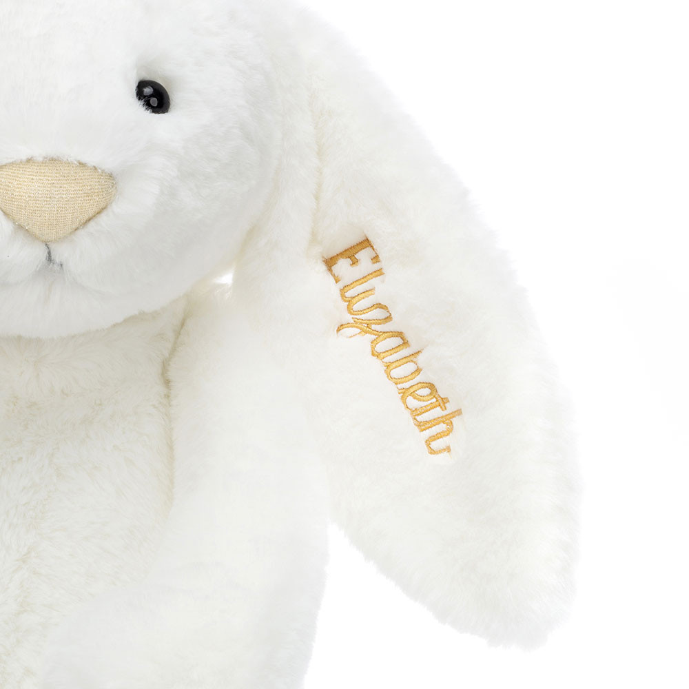 Personalised Bashful Luxe Bunny Luna Huge - Image 2
