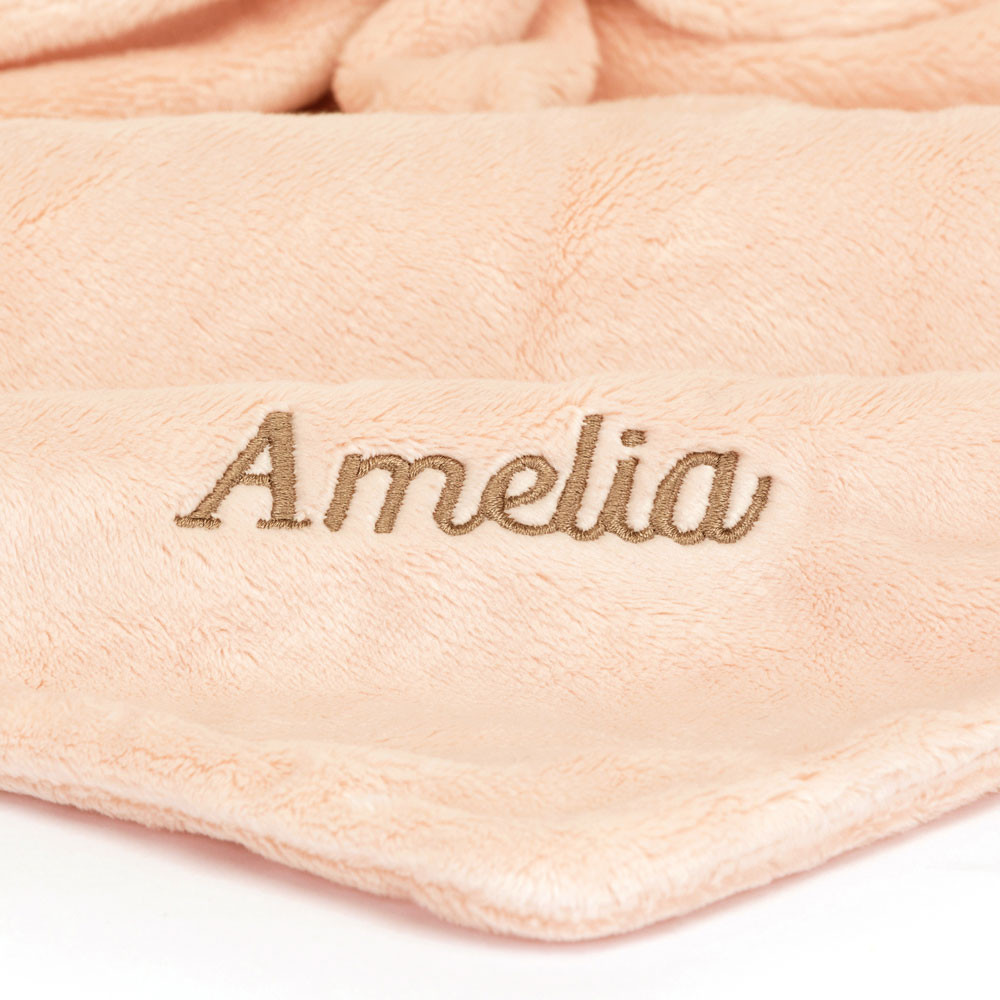 Personalised Bashful Blush Bunny Soother - Image 2