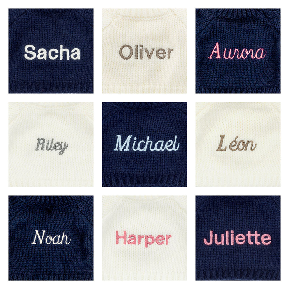 Bashful Luxe Bunny Nimbus with Personalised Cream Jumper - Image 2