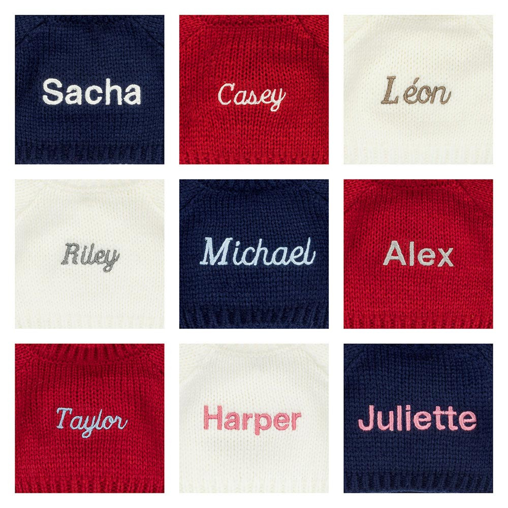 Bashful Luxe Bunny Nimbus with Personalised Red Jumper - Image 2