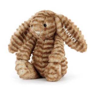 Personalised Bashful Luxe Bunny Juniper
