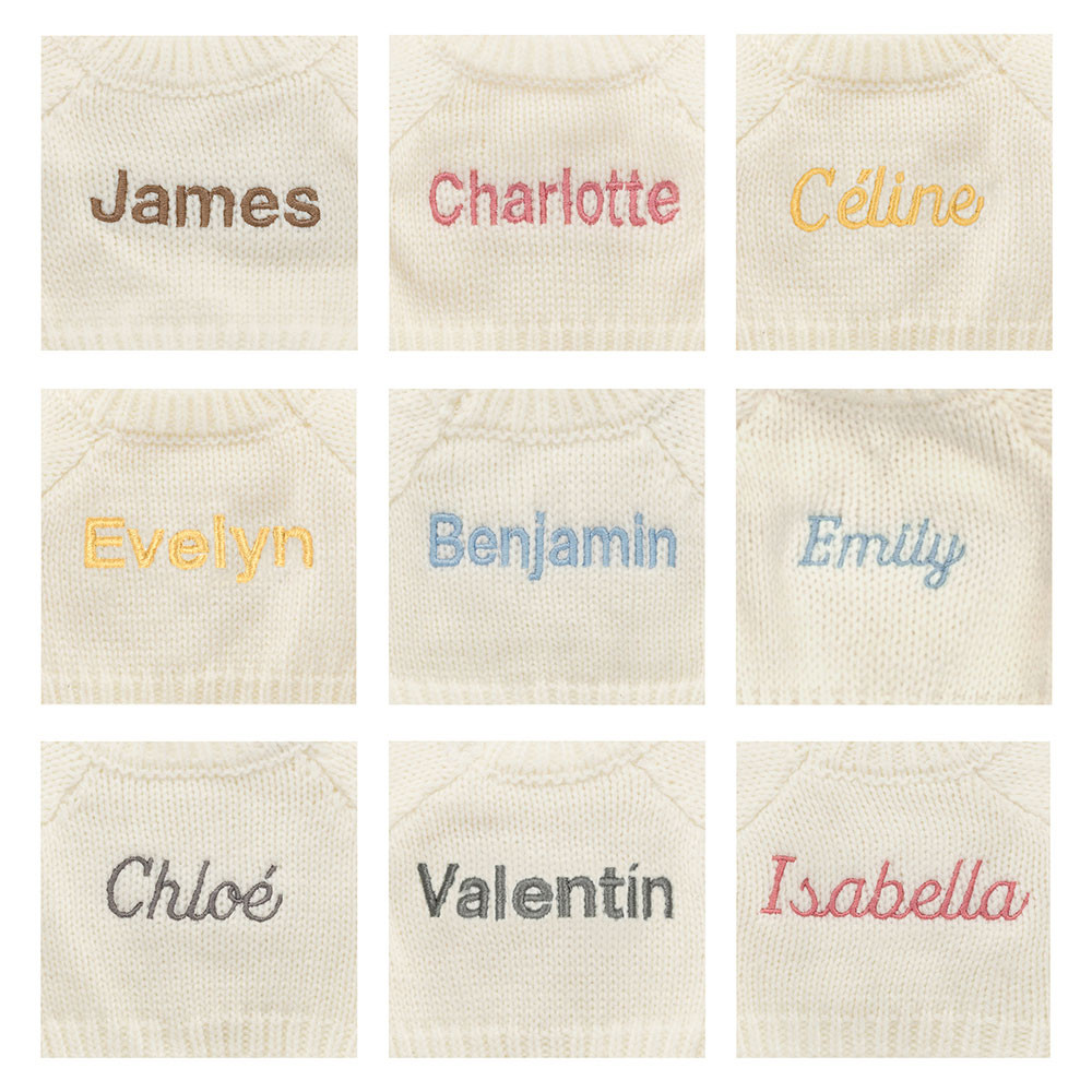 Bashful Luxe Bunny Luna with Personalised Cream Jumper - Image 2