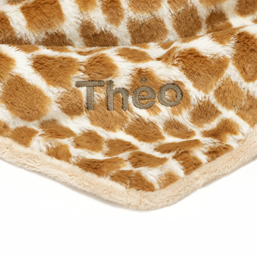 Personalised Bashful Giraffe Blankie - Image 2