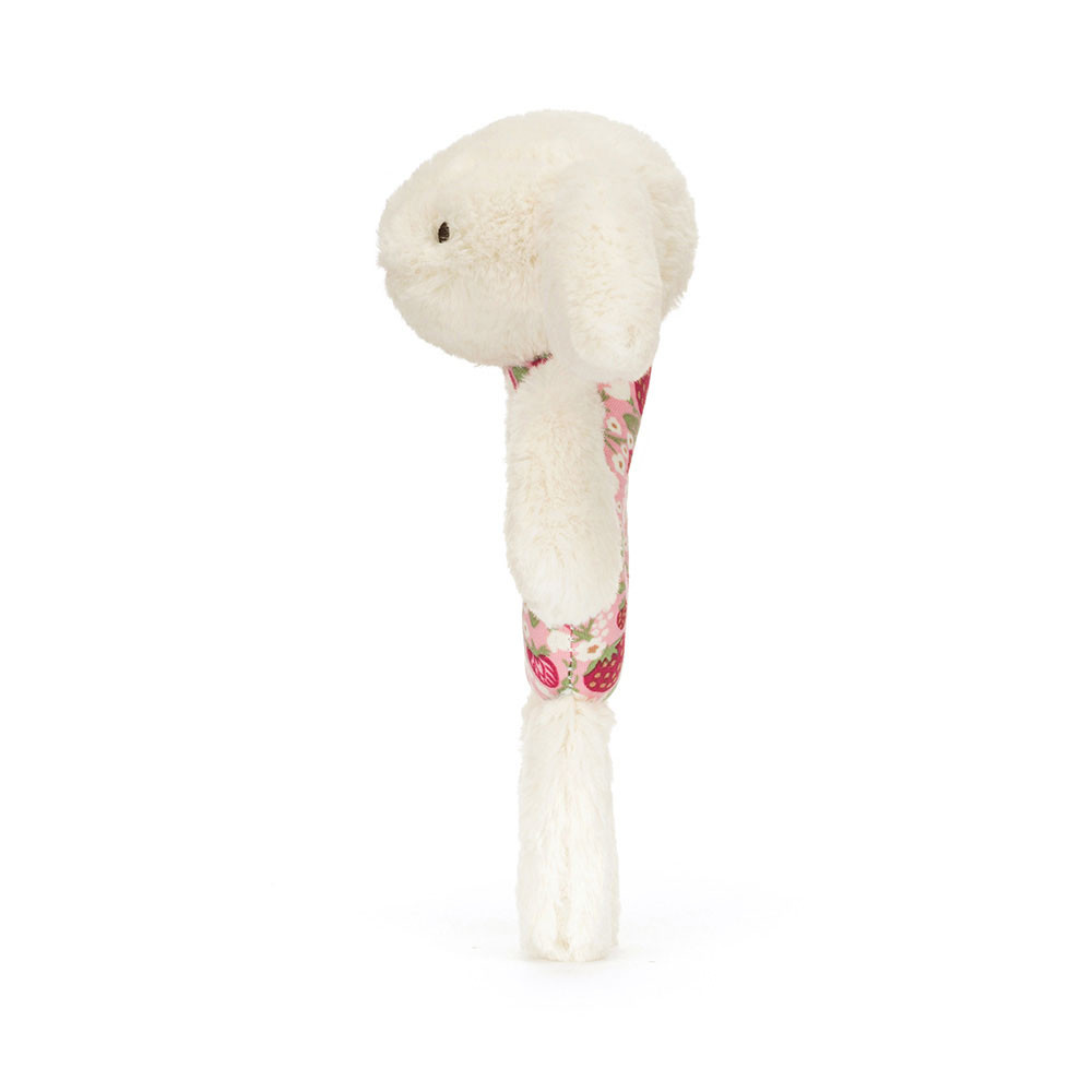 Blossom Cream Bunny 'Berry' Ring Rattle - Image 2