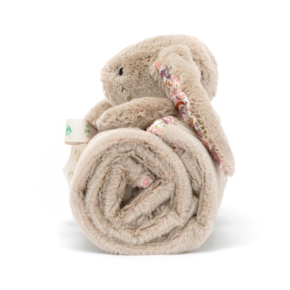 Blossom Beige Bunny 'Petal' Blankie - Image 2