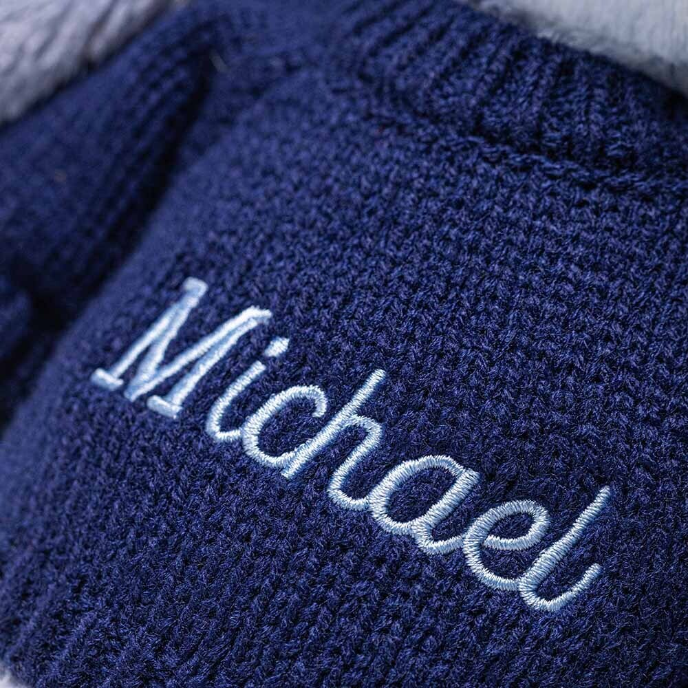 Puddlesea Bunny with Personalised Navy Jumper - Image 2