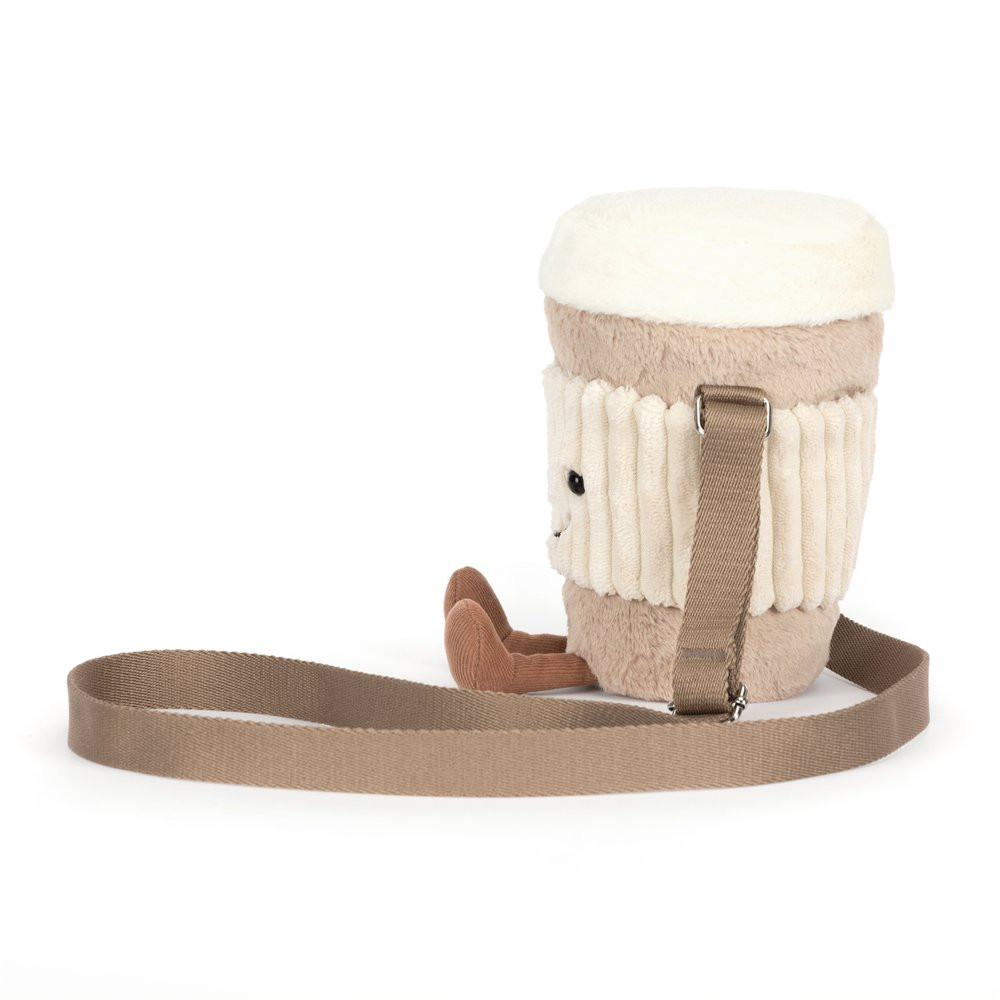 Amuseables Perkle Coffee Shoulder Bag - Image 2